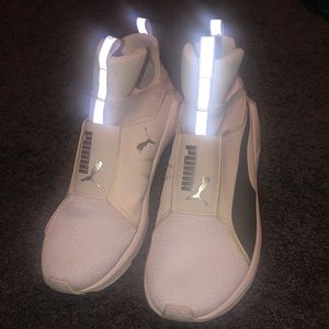 Puma Fierce Core Sneakers in White and Silver - Size Women’s 9